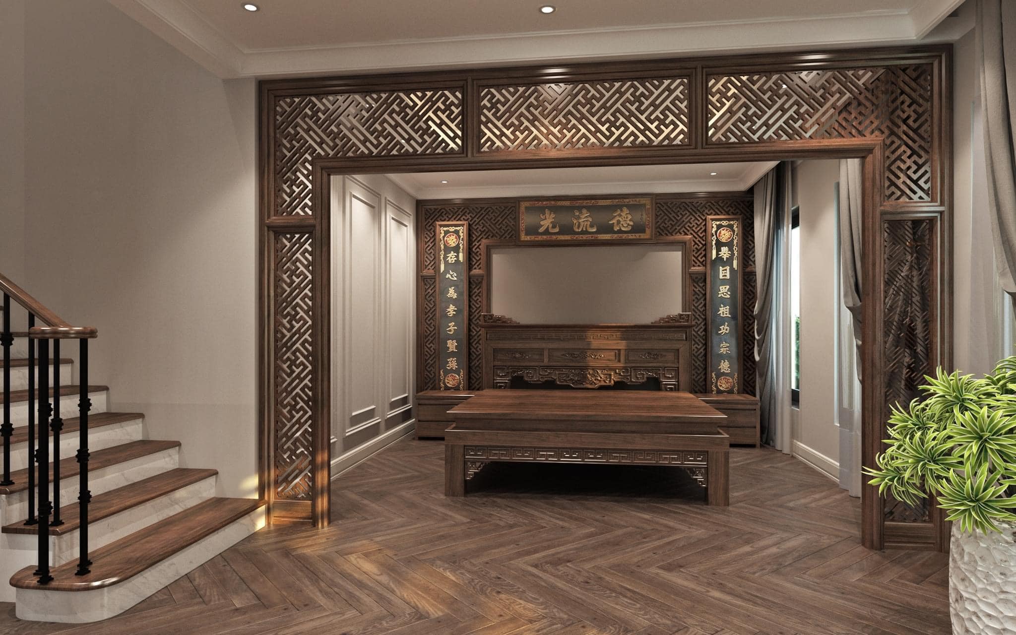 BIỆT THỰ CHỊ NHUNG – MÊ LINH